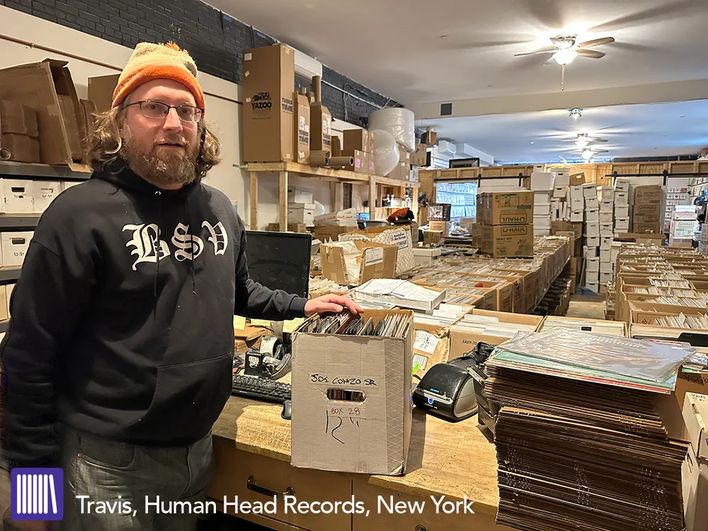 Human Head Records in New York, a Cratebase customer